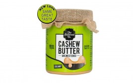 The Butternut Co. Unsweetned Cashew Butter, Creamy  Glass Jar  200 grams